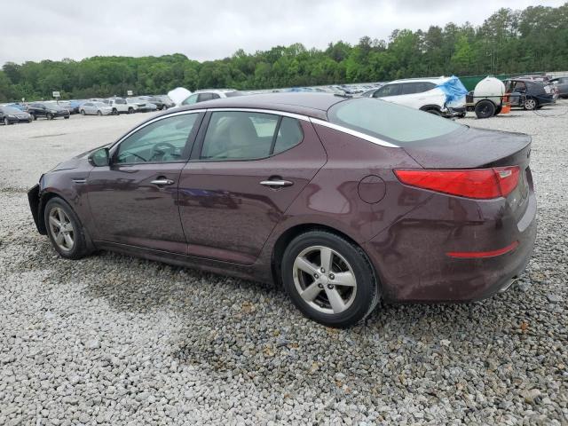 Vin: 5xxgm4a76eg295276, lot: 54314125, kia optima lx 20142