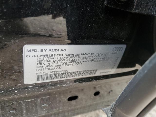 2024 AUDI S8 WAULSAF89RN015605