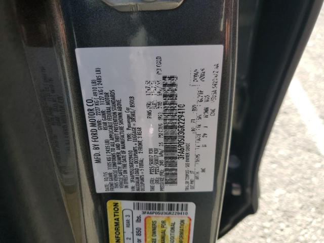 2016 FORD FUSION TIT - 3FA6P0SU3GR229410