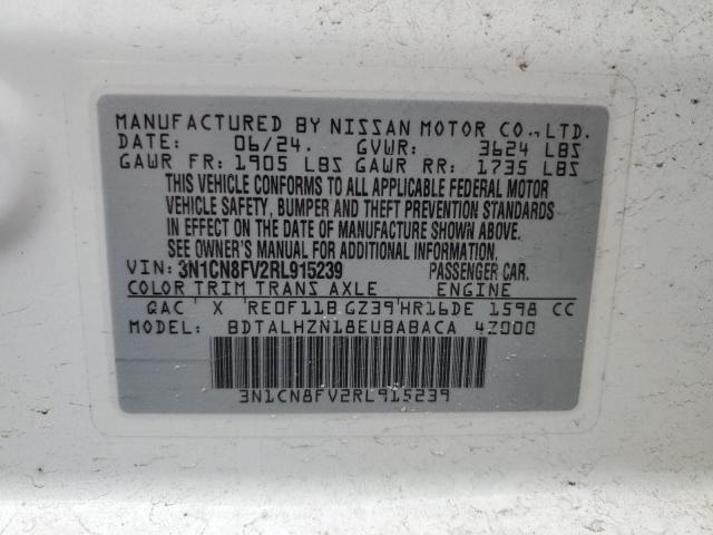 2024 NISSAN VERSA SR - 3N1CN8FV2RL915239