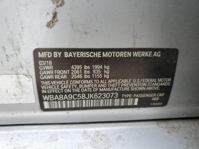 2018 BMW 320 I - WBA8A9C58JK623073