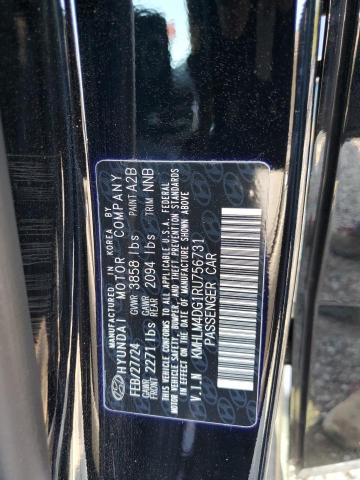 2024 HYUNDAI ELANTRA SE - KMHLM4DG1RU756731