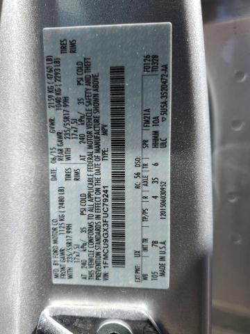 2015 FORD ESCAPE SE - 1FMCU9GX3FUC79241