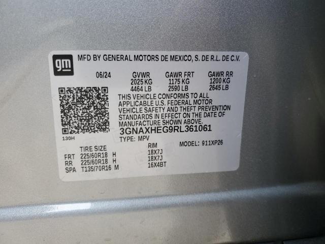 2024 CHEVROLET EQUINOX LS - 3GNAXHEG9RL361061