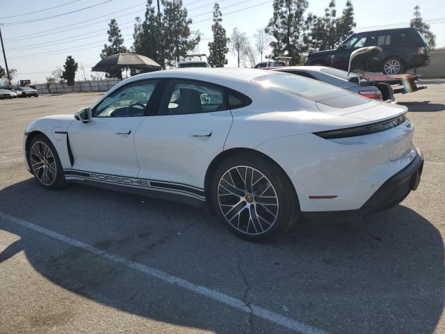 PORSCHE TAYCAN 2021 white  electric WP0AA2Y15MSA17464 photo #3