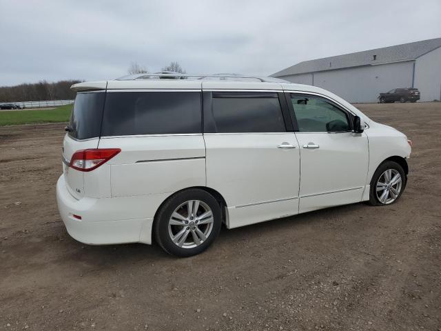 NISSAN QUEST S 2012 white  gas JN8AE2KP5C9036184 photo #4