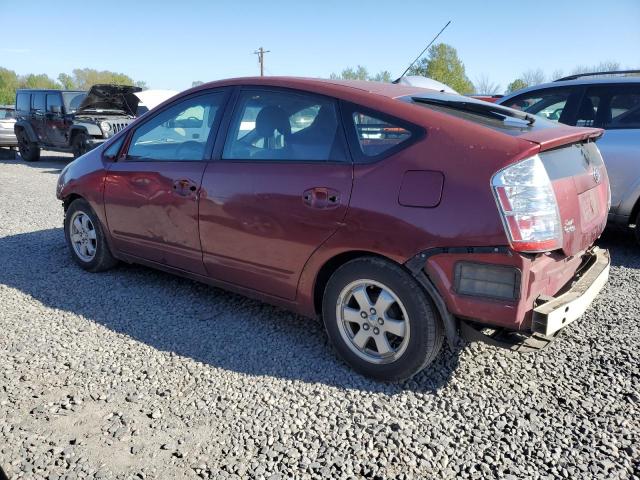 TOYOTA PRIUS 2005 red  hybrid engine JTDKB20UX50119554 photo #3