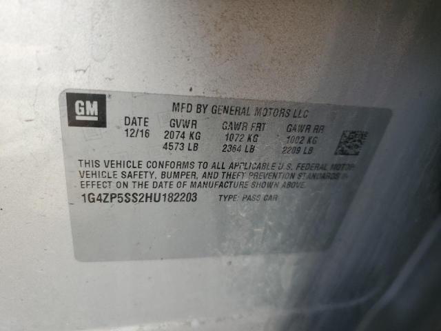 2017 BUICK LACROSSE E 1G4ZP5SS2HU182203