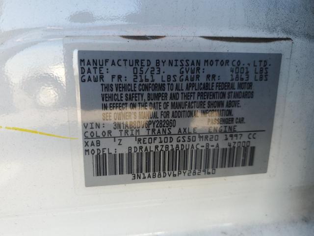 2023 NISSAN SENTRA SR - 3N1AB8DV6PY282960