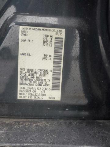 2015 NISSAN ALTIMA 2.5 - 1N4AL3AP7FC572365