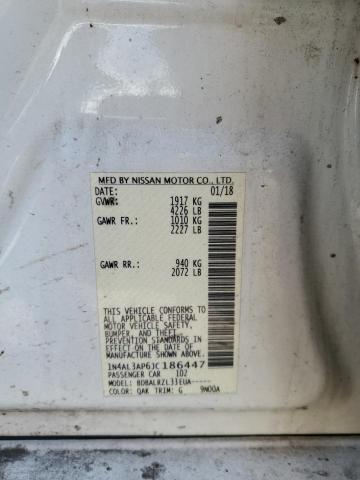 2018 NISSAN ALTIMA 2.5 - 1N4AL3AP6JC186447