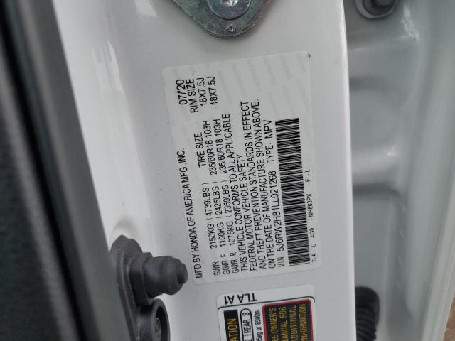 2020 HONDA CR-V EXL - 5J6RW2H81LL021268
