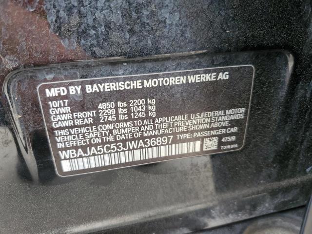2018 BMW 530 I - WBAJA5C53JWA36897