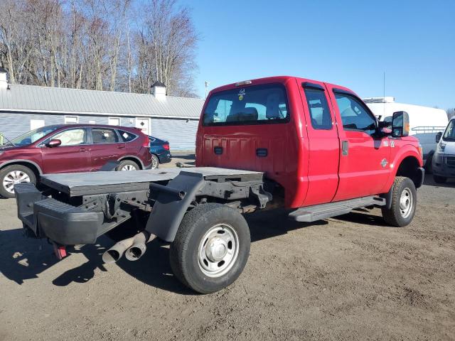 FORD F350 SUPER 2012 red 4dr ext diesel 1FT8X3BT9CEB20281 photo #4