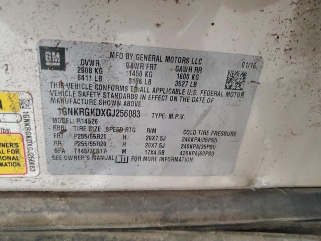 2016 CHEVROLET TRAVERSE L - 1GNKRGKDXGJ256083