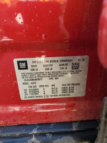 2018 BUICK ENCORE PRE KL4CJASB9JB638472