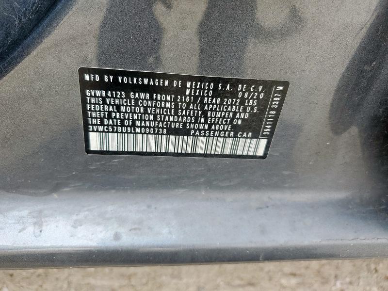 2020 VOLKSWAGEN JETTA S - 3VWC57BU9LM090738