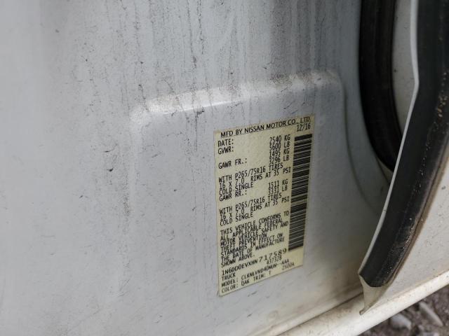 2017 NISSAN FRONTIER S - 1N6DD0EVXHN717589