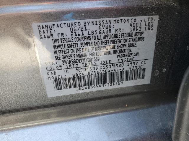 2021 NISSAN SENTRA SR - 3N1AB8CVXMY301569