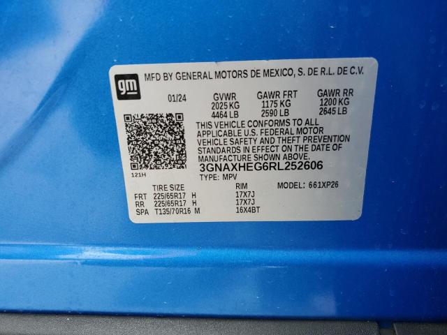 2024 CHEVROLET EQUINOX LS - 3GNAXHEG6RL252606
