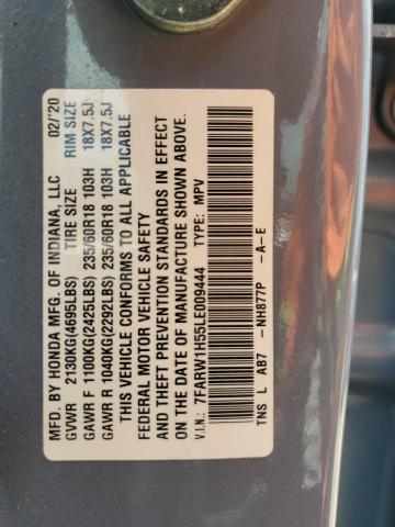 2020 HONDA CR-V EX - 7FARW1H55LE009444