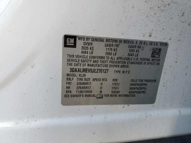 2018 GMC TERRAIN SL - 3GKALMEV9JL276127