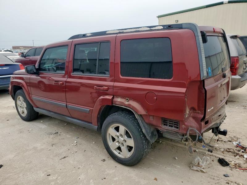 JEEP COMMANDER 2007 burgundy  gas 1J8HG48K27C697717 photo #3