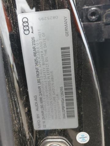 2016 AUDI A3 E-TRON - WAUSPBFF6GA128255