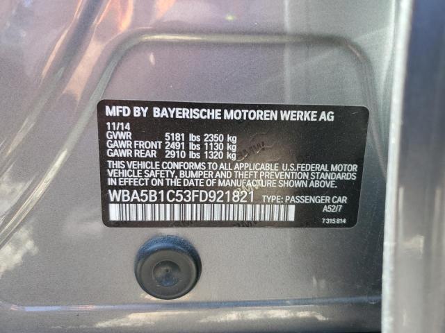 2015 BMW 535 I - WBA5B1C53FD921821