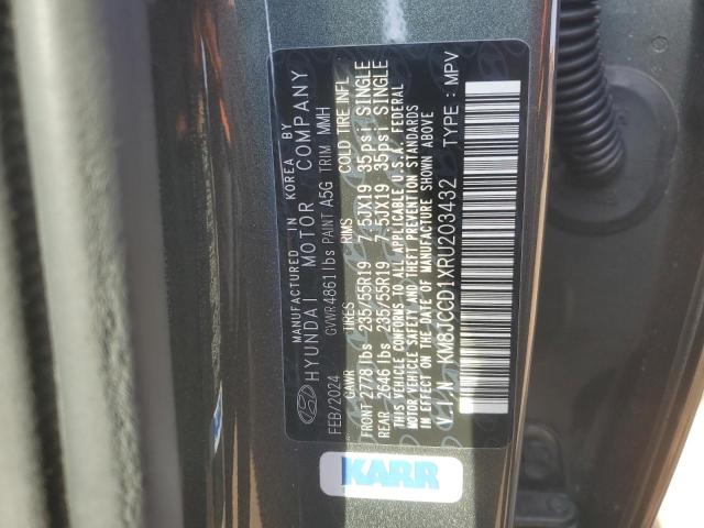 2024 HYUNDAI TUCSON SEL - KM8JCCD1XRU203432