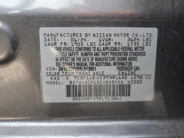 2024 NISSAN VERSA SR - 3N1CN8FV9RL913861