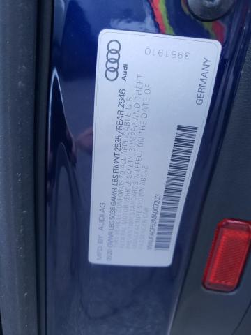 2021 AUDI A5 PREMIUM - WAUFACF52MA007203