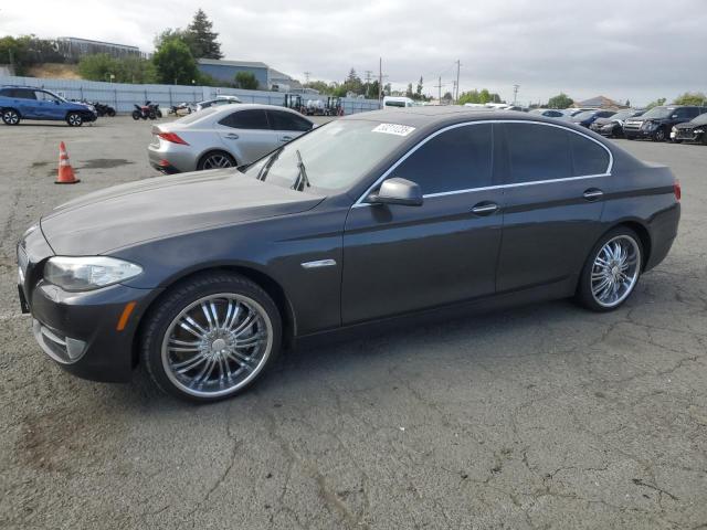 BMW 550 I 2013 black sedan 4d gas WBAFR9C53DD227285 photo #1