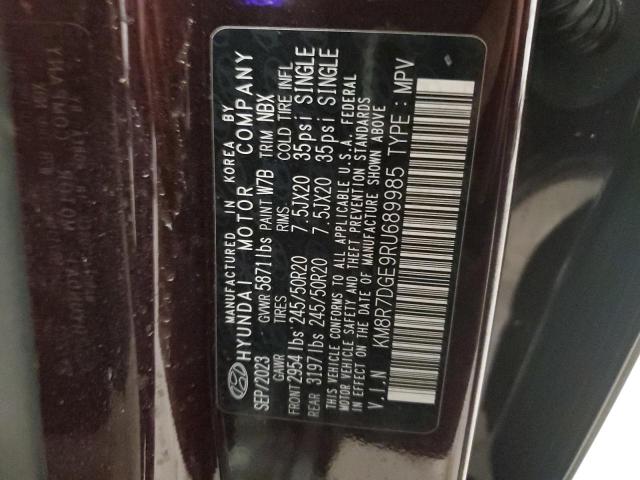2024 HYUNDAI PALISADE C - KM8R7DGE9RU689985