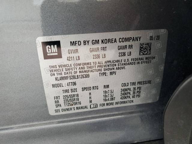 2020 BUICK ENCORE GX - KL4MMFS28LB126309