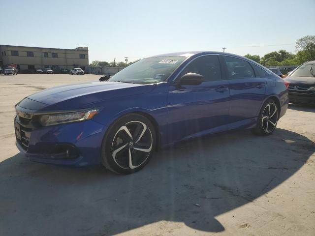 Vin: 1hgcv1f35ma100487, lot: 52077985, honda accord sport 2021 img_1