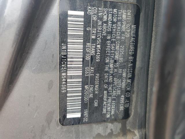 2020 NISSAN ROGUE SPOR - JN1BJ1CV5LW544369