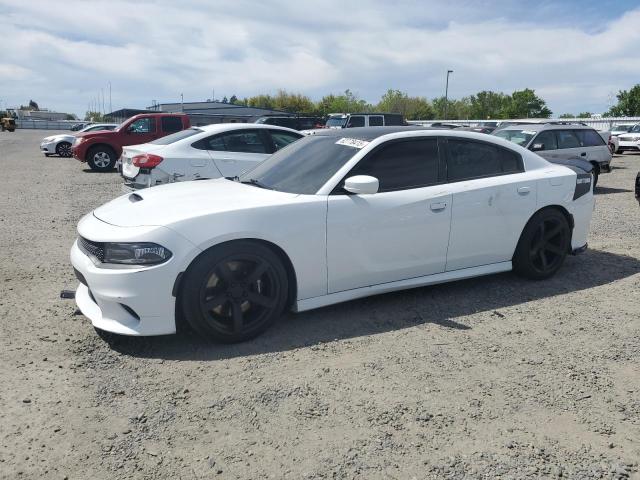 DODGE CHARGER R/ 2017 white  gas 2C3CDXGJ7HH545892 photo #1