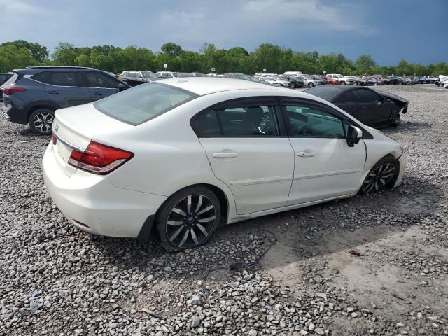 Vin: 19xfb2f99fe085328, lot: 54260565, honda civic exl 20153