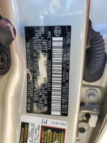 2017 TOYOTA CAMRY LE - 4T1BF1FK1HU784923