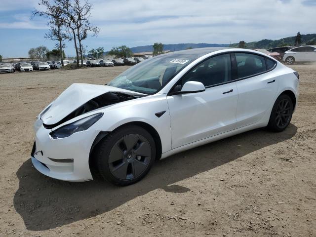 Vin: 5yj3e1eb6nf185002, lot: 52759005, tesla model 3 2022 img_1