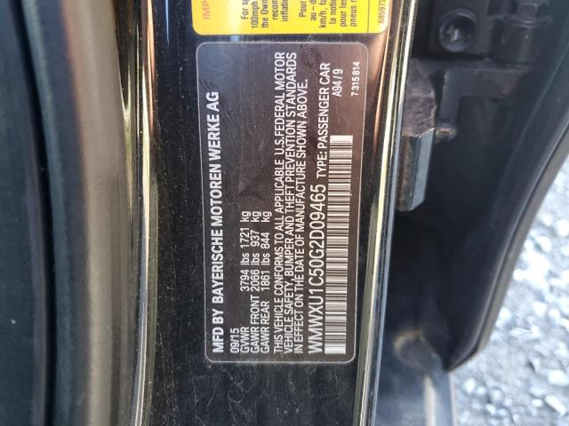 2016 MINI COOPER WMWXU1C50G2D09465