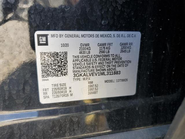 2021 GMC TERRAINSLT 3GKALVEV1ML311883