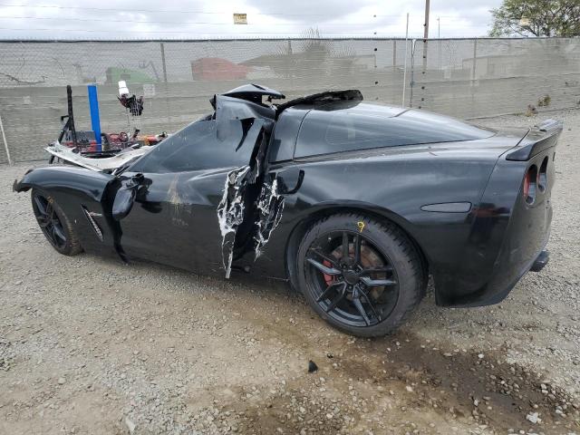 CHEVROLET CORVETTE 2007 black  gas 1G1YY26U875126873 photo #3