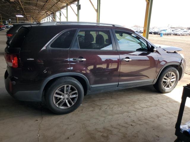 Vin: 5xykt4a73fg586697, lot: 55166825, kia sorento lx 20153