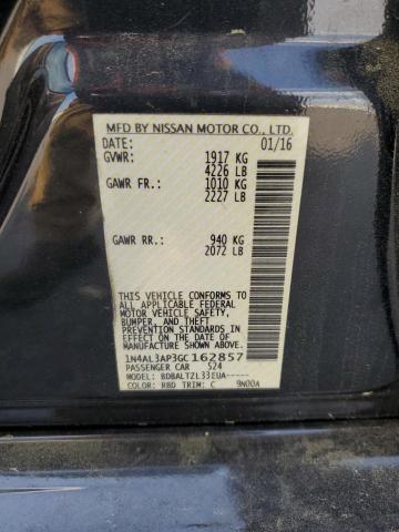 2016 NISSAN ALTIMA 2.5 - 1N4AL3AP3GC162857