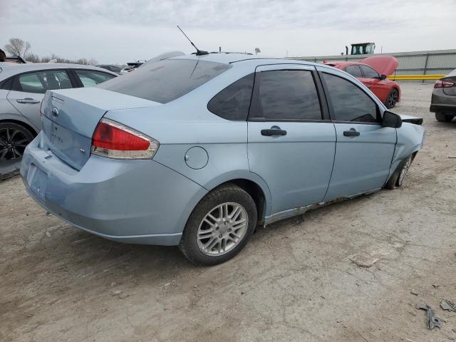 FORD FOCUS SE 2008 blue  gas 1FAHP35N48W123724 photo #4