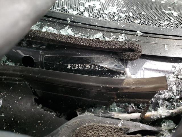 2019 SUBARU FORESTER - JF2SKACC8KH542189