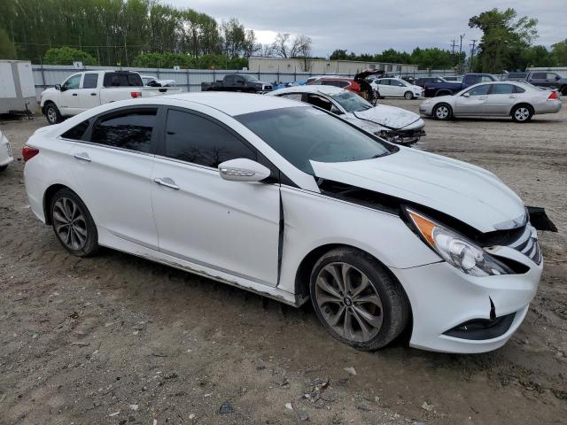Vin: 5npec4ac2eh915939, lot: 52125855, hyundai sonata se 20144