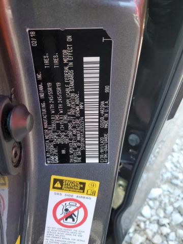 2018 TOYOTA HIGHLANDER - 5TDYZRFH1JS255314